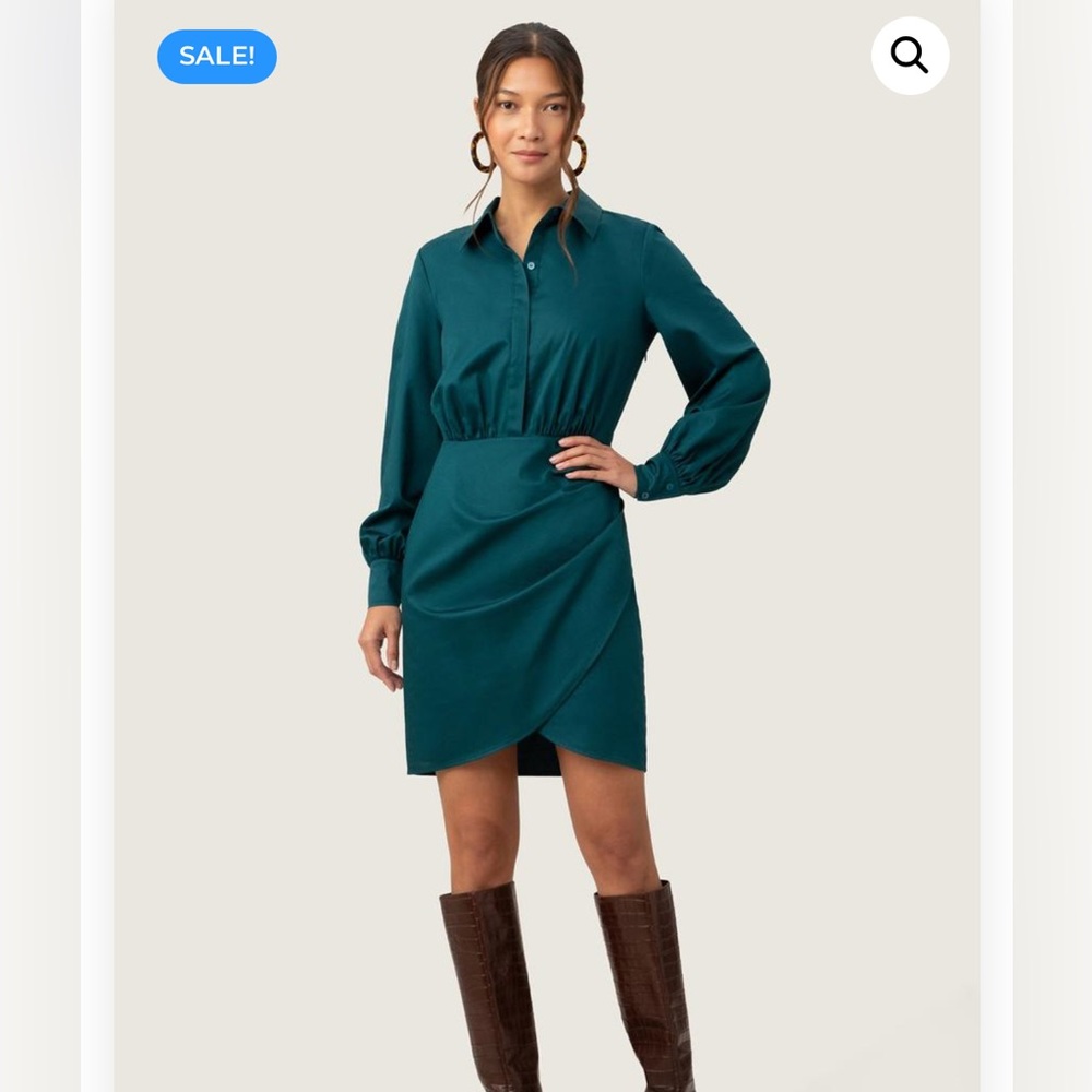 Trina Turk Kaye Dress in Greenwich Green Size 6 Women
#62
